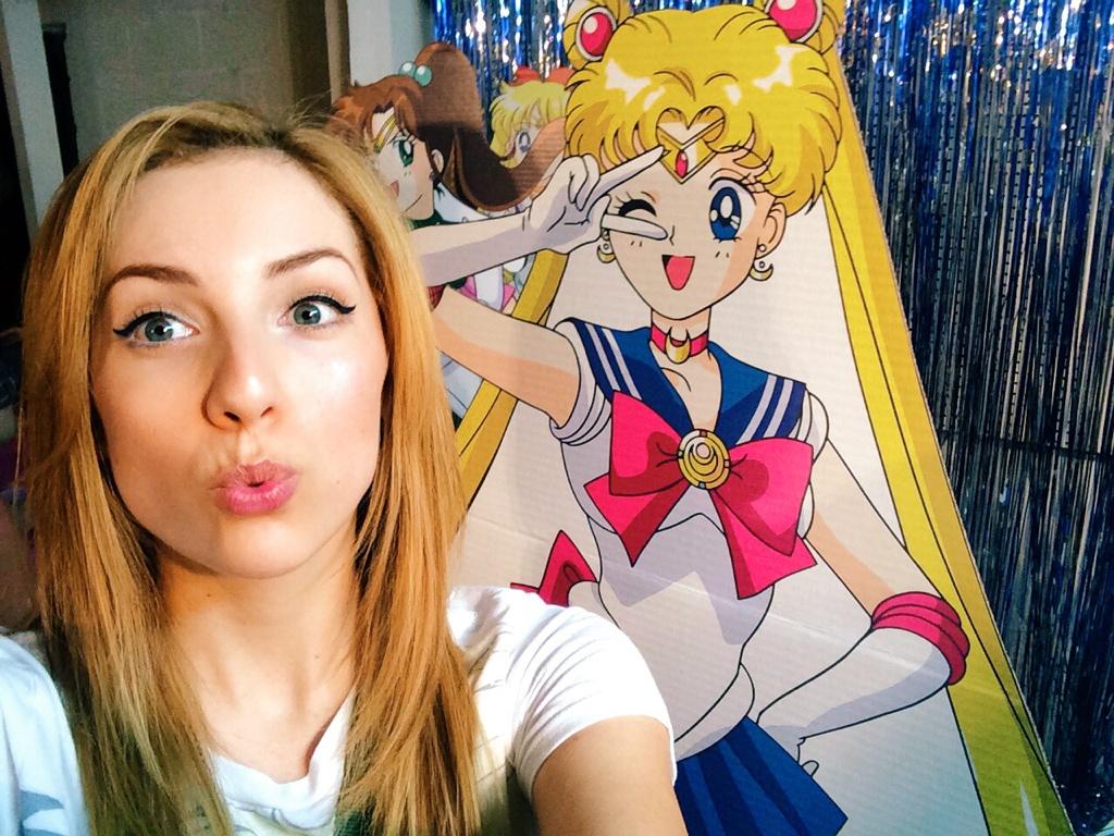 Meghan Camarena On With My Home Gurl Sailormoon