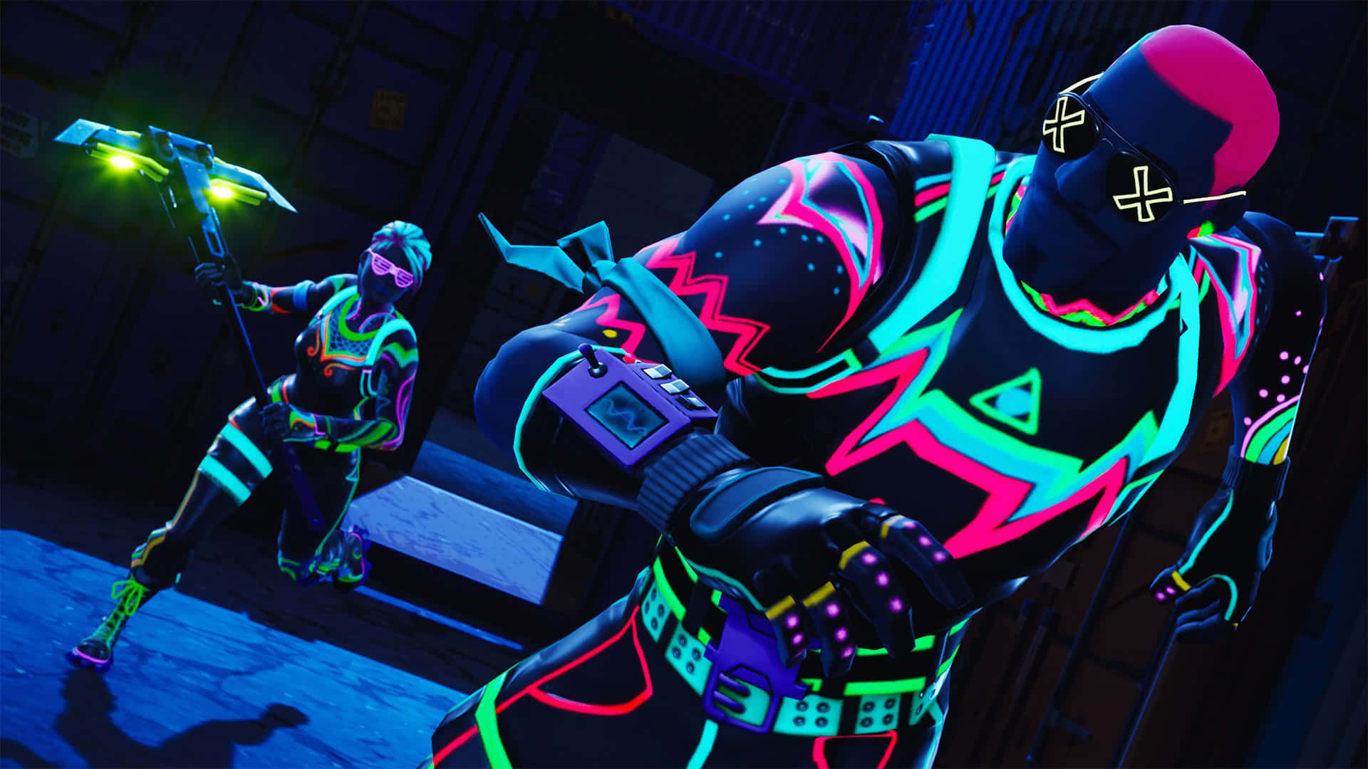 Neon Gaming Wallpaper
