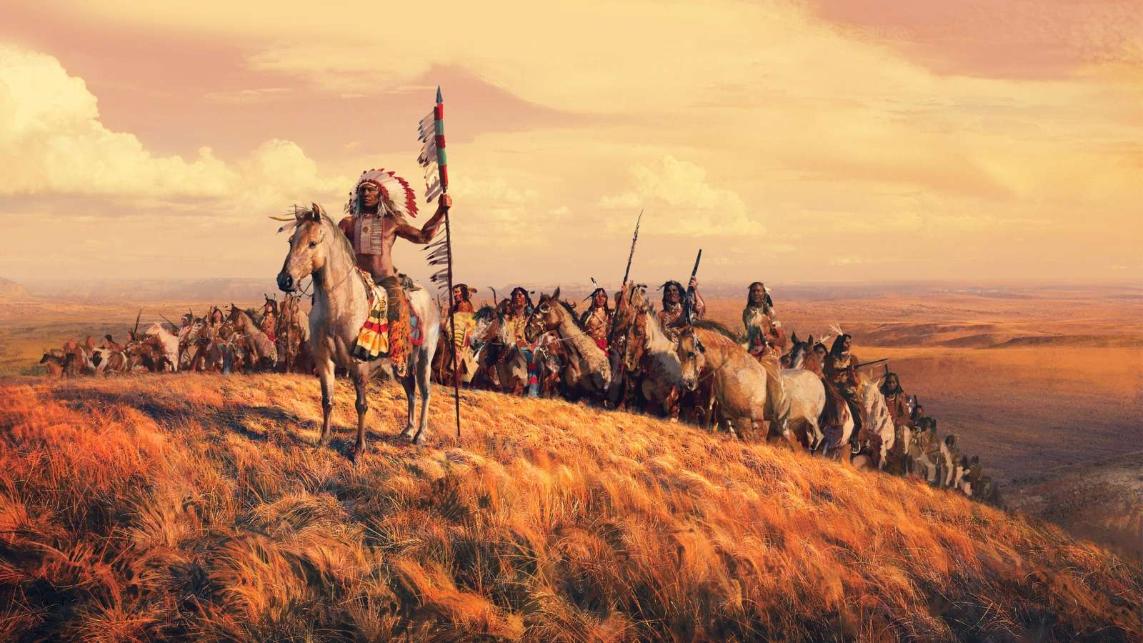 Sioux Tribe Wallpaper Top Background
