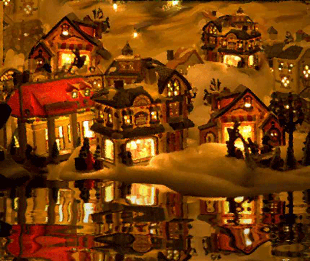 Christmas Wallpaper Village