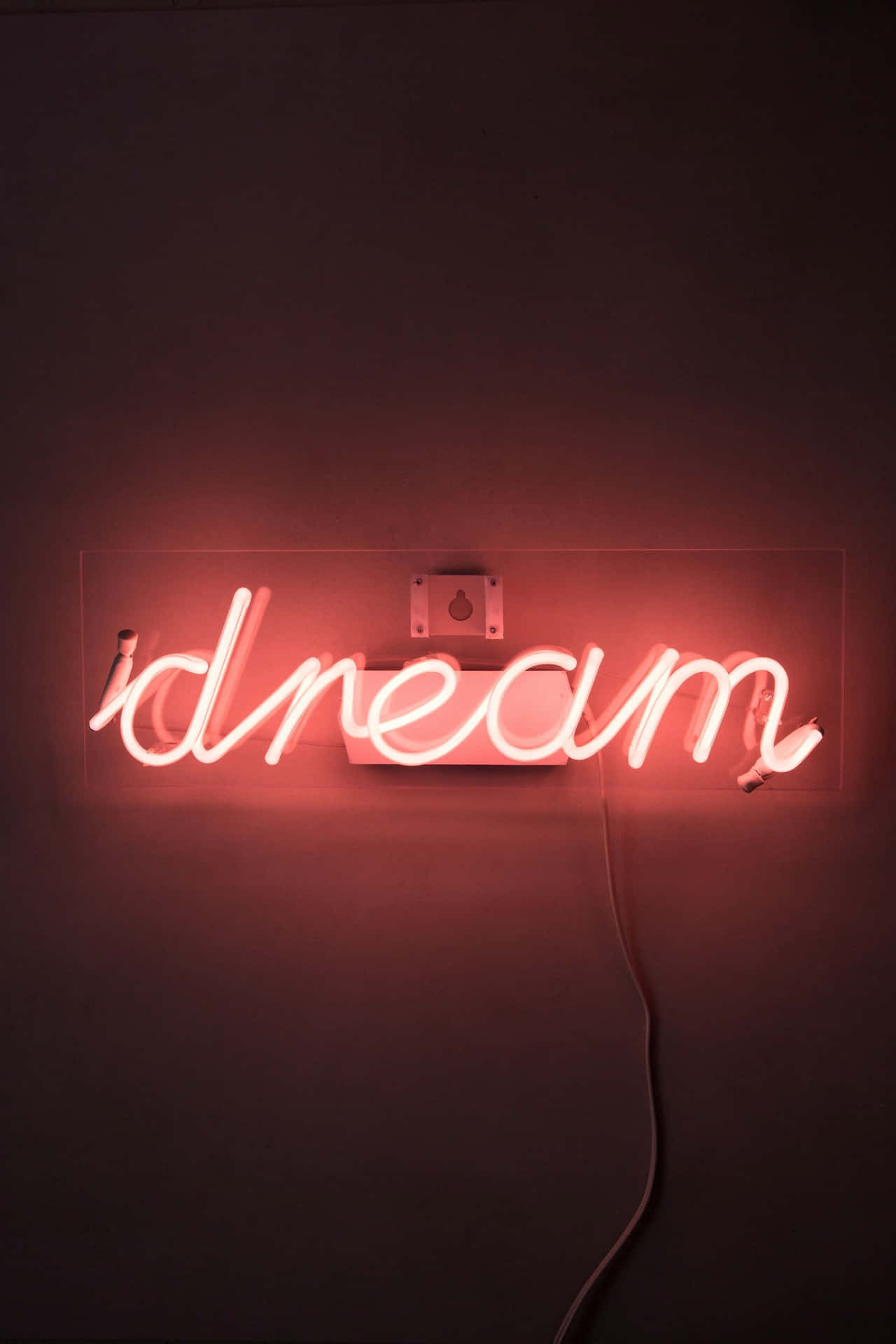 Neon Red Aesthetic Wallpaper