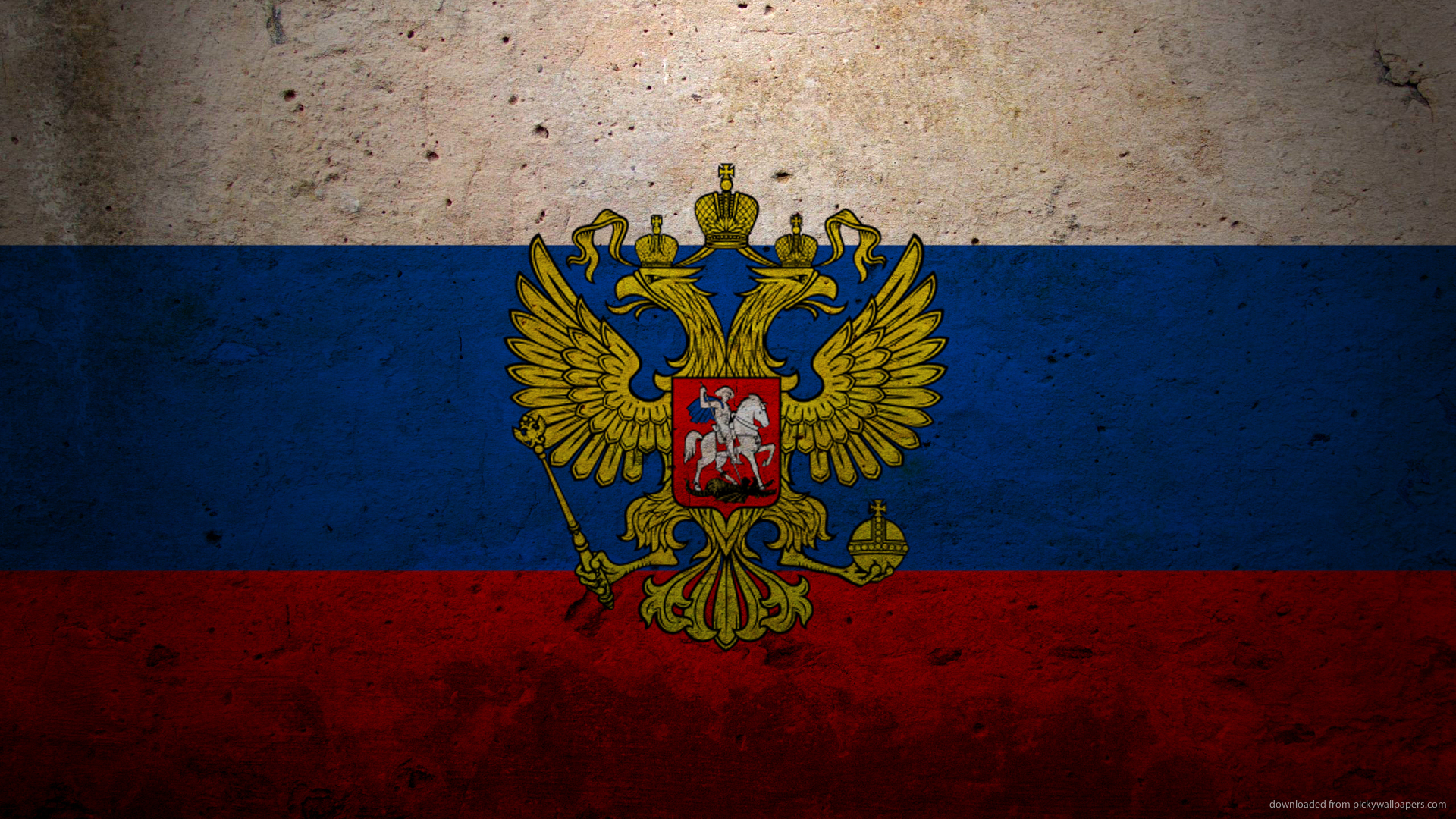 1920x1080 Russian Federation Flag Wallpaper