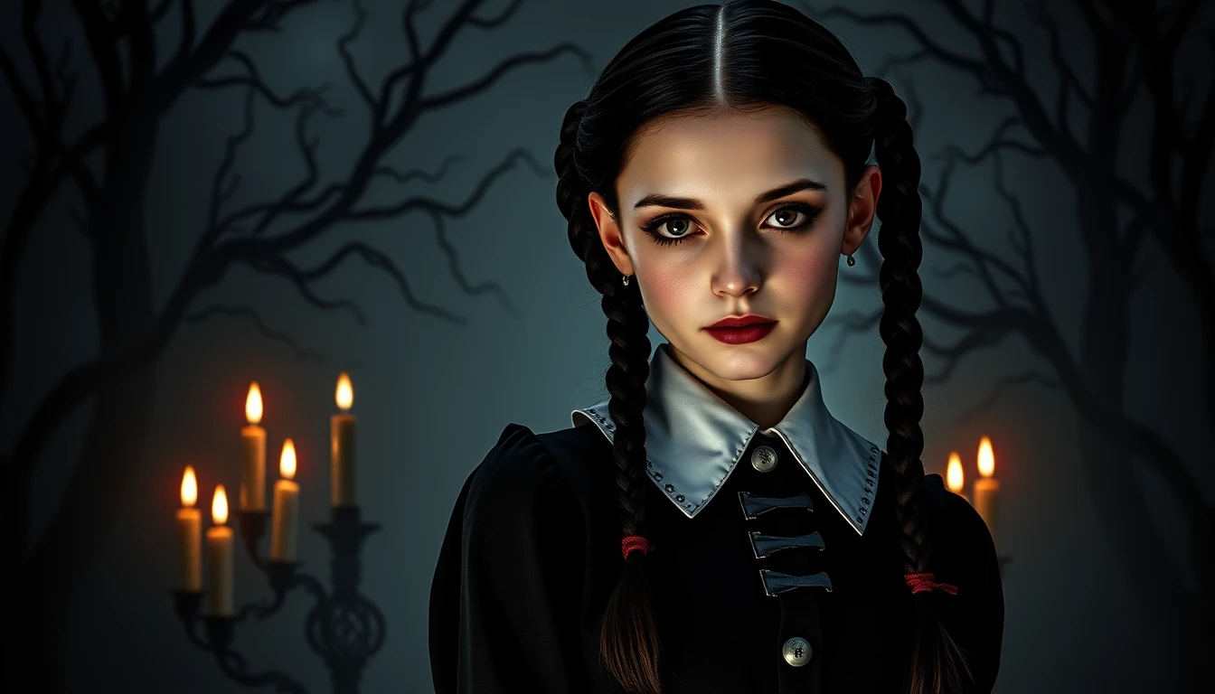 🔥 Download Wednesday Addams HD Wallpaper by @elizabethnolan | Wednesday ...