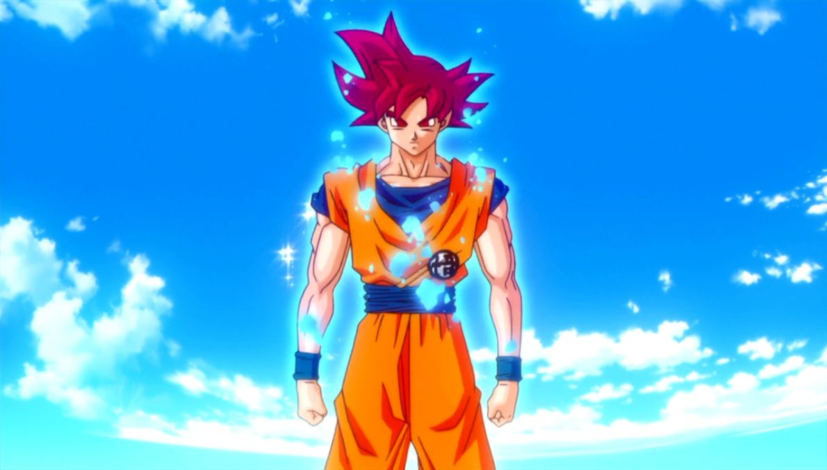 Dragon Ball Z Super Saiyan God Goku Wallpaper Image