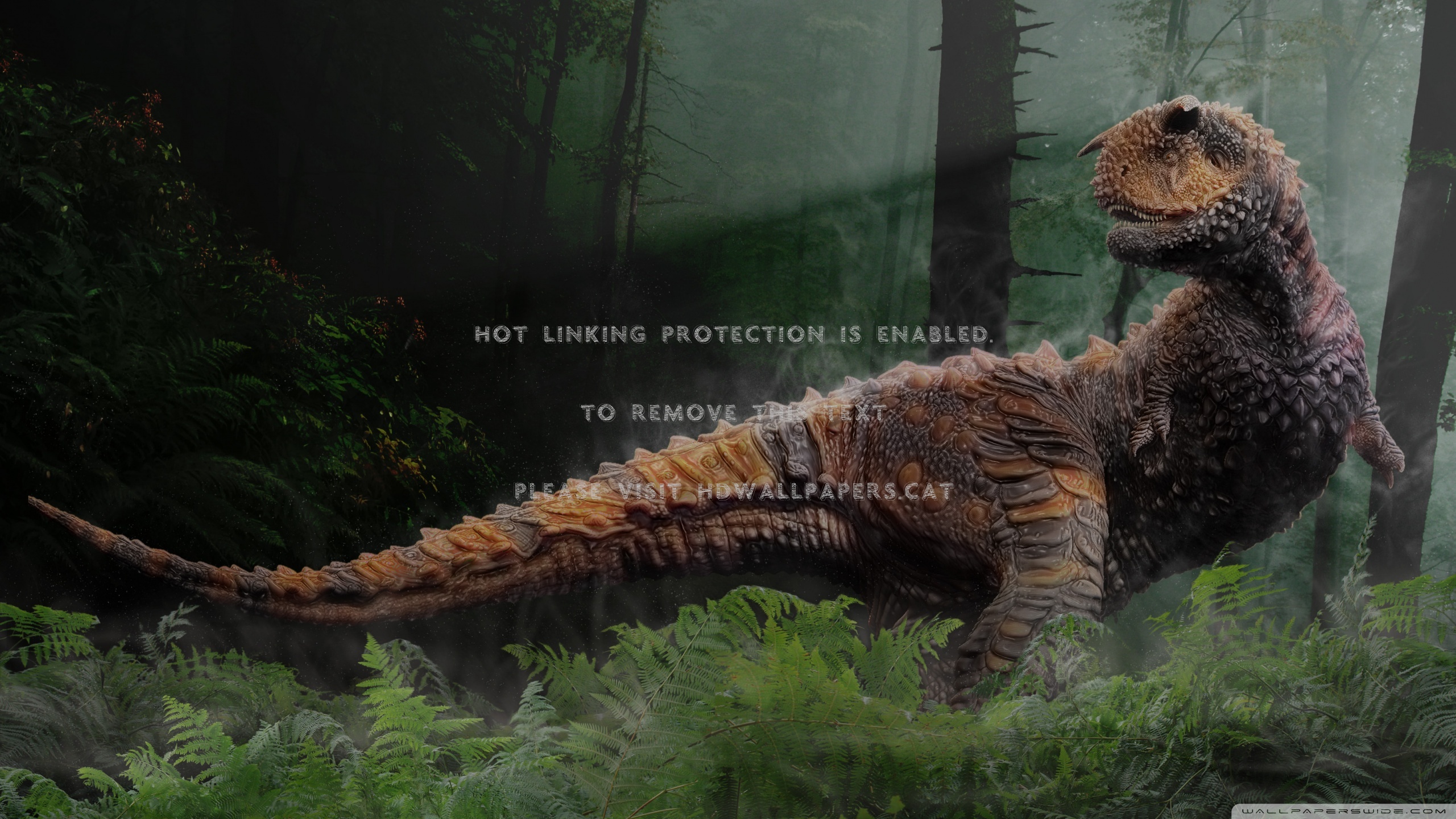 Carnotaurus Sastrei Forest Dinosour Animals