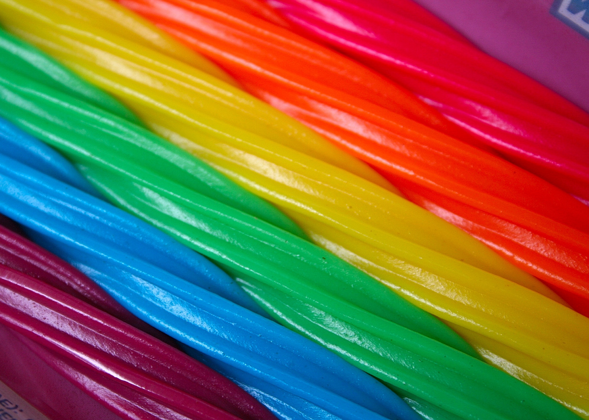 Rainbow Colored Licorice HD Wallpaper Background Image