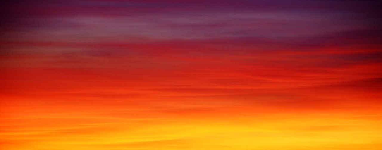 Image On Background Panorama Sunset Dawn