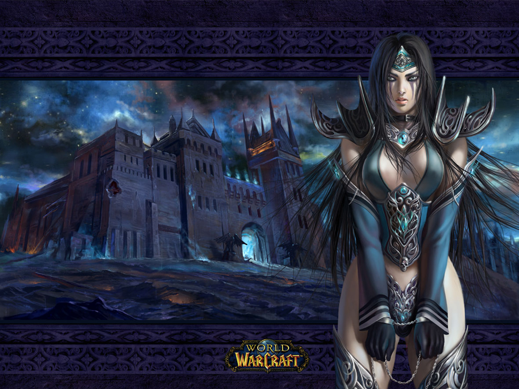 World Of Warcraft Image Human Female Dk HD Wallpaper And Background