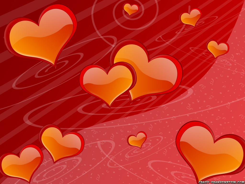 Hearts Valentine wallpaper 520x245 Valentine Wallpapers