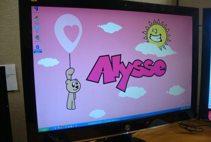 For A Limited Time You Can Have This Very Cute Personalized Wallpaper