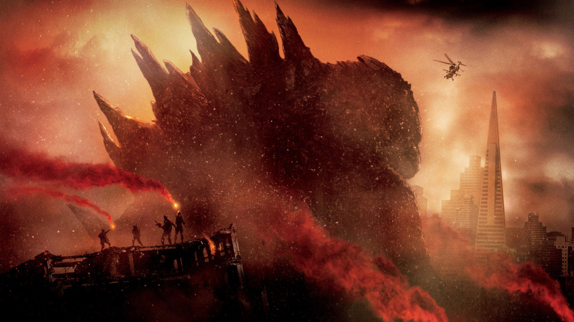 Godzilla Movie HD iPhone iPad Wallpapers