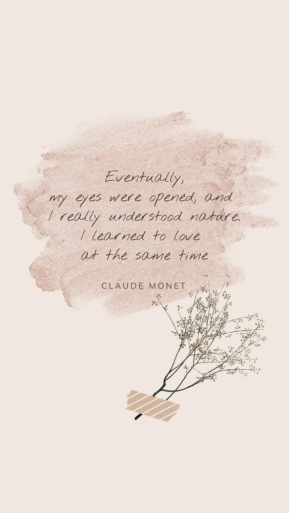 Aesthetic Instagram Story Template Inspirational Quote Vector