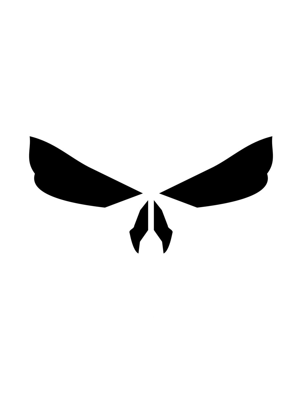Punisher Skull 1 by JMK Prime on