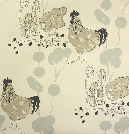 Chicken Wallpaper A Lovely With Drawings Of Chickens In