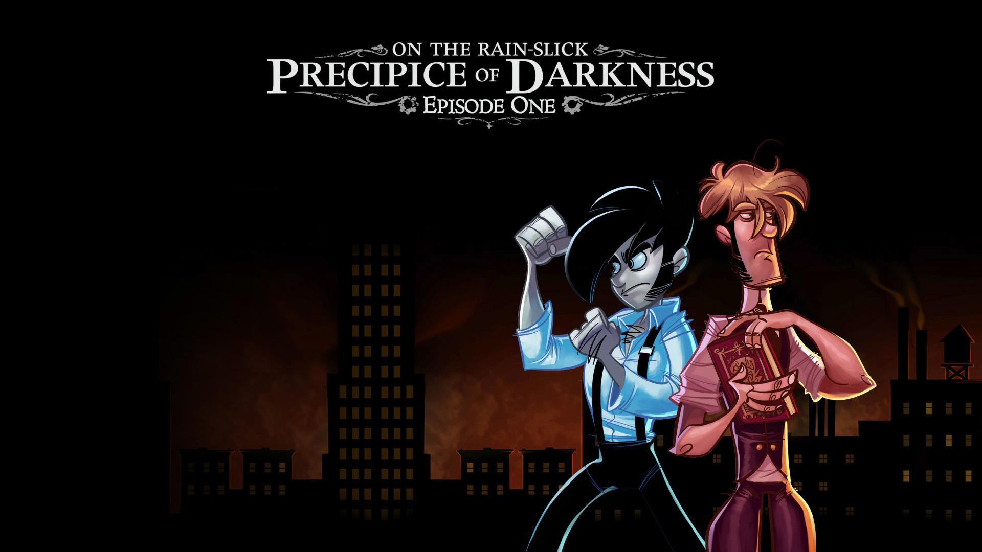 Penny Arcade Adventures On The Rain Slick Precipice Of Dark Wallpaper