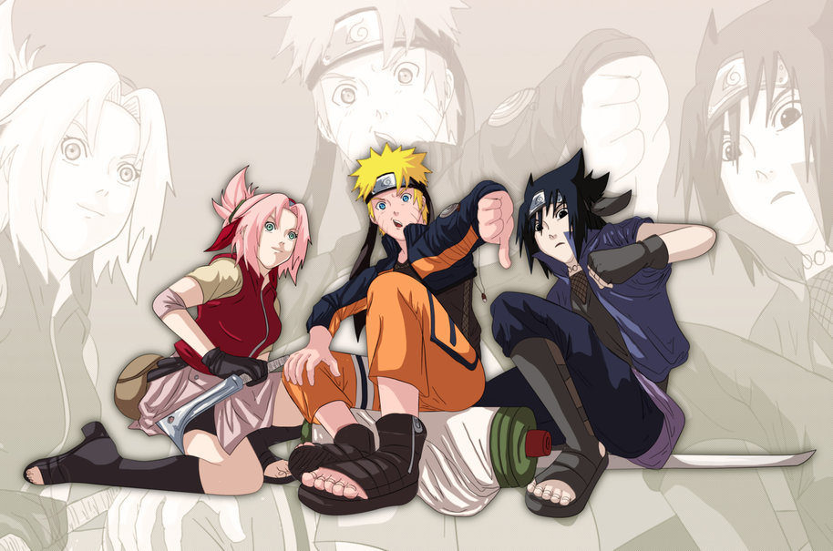 Sakura Naruto Sasuke Wallpaper
