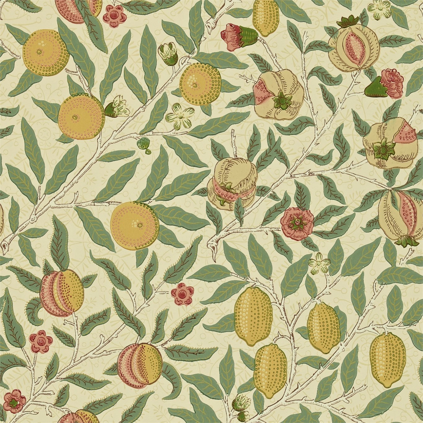 The Original Morris Co Arts And Crafts Fabrics Wallpaper