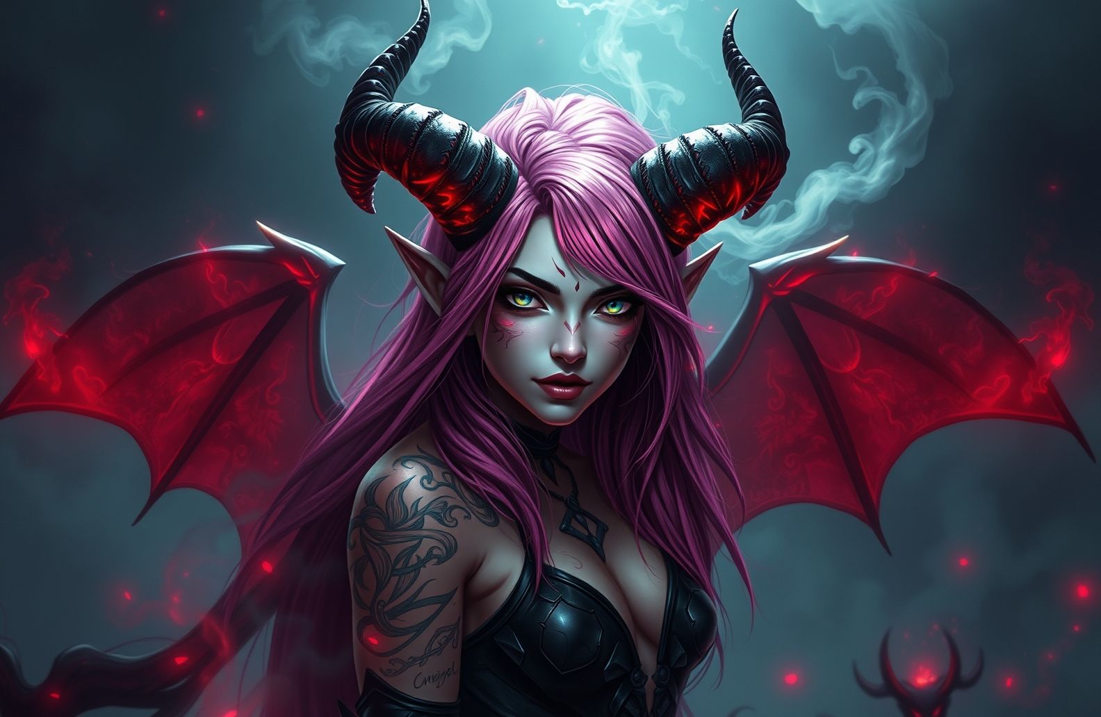 Female Demon Wallpaper