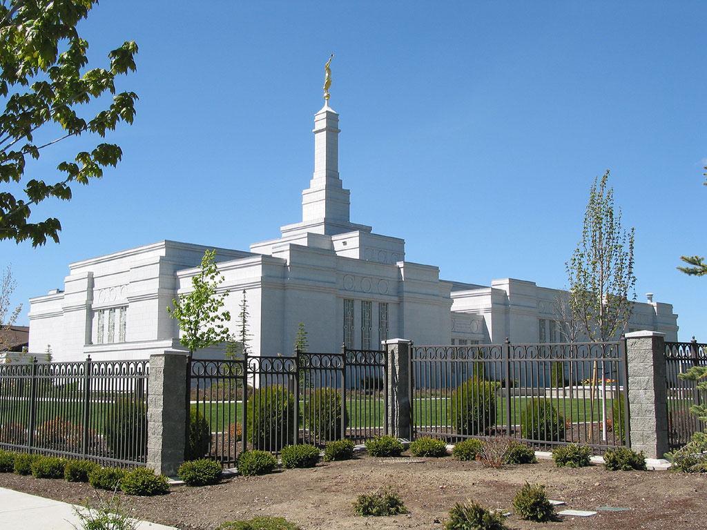 Click To Enlarge This Image Of The Spokane Washington Mormon Temple