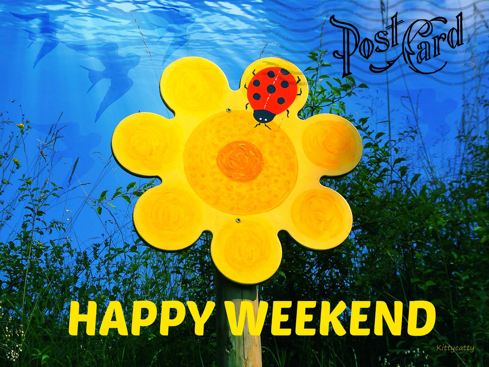Happy Weekend Card Hq Wallpaper
