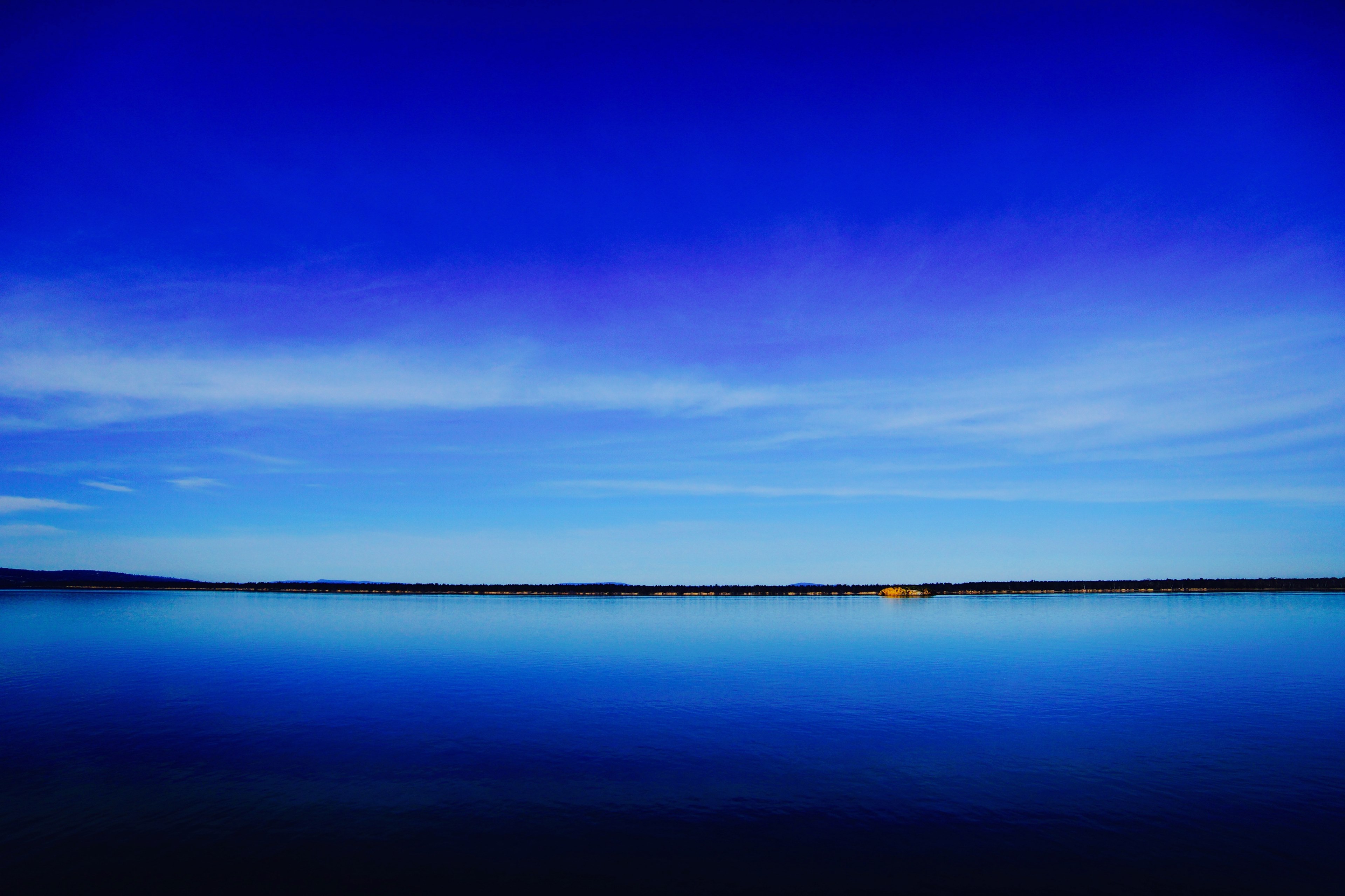 Clear Blue Sky HD Wallpaper