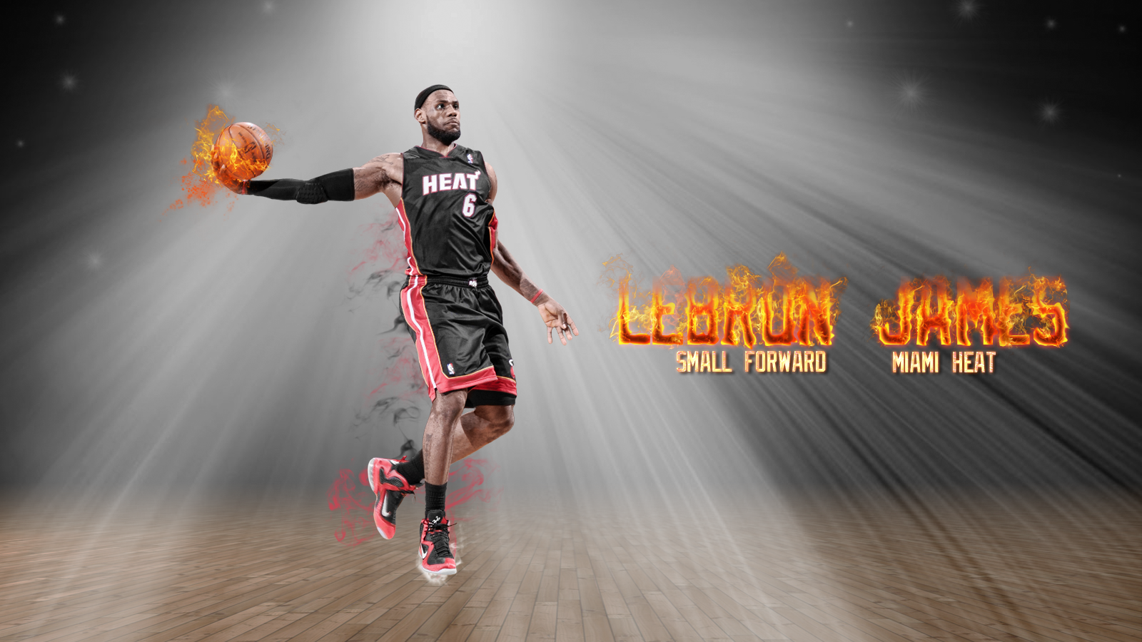 Lebron James wallpaper by chronoxiong on