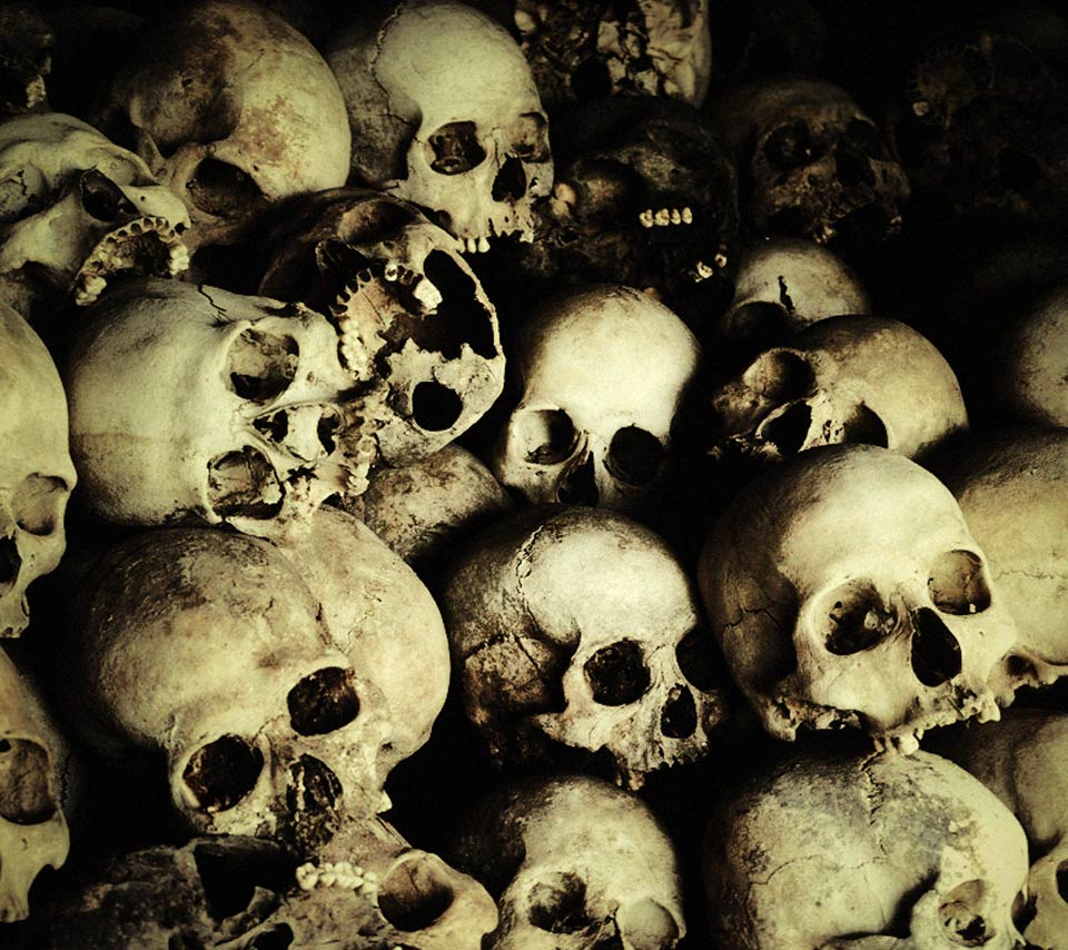 Scary Skull Skulls Gothic Eerie Dark