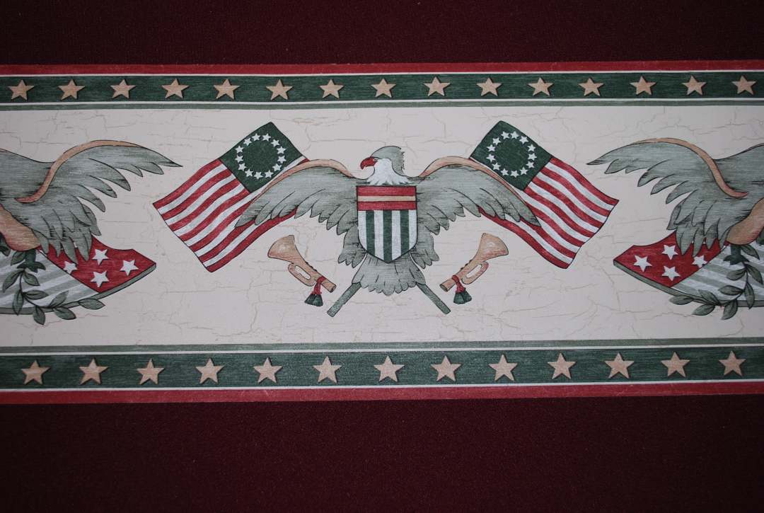 American Flag Wallpaper Border Weddingdressin