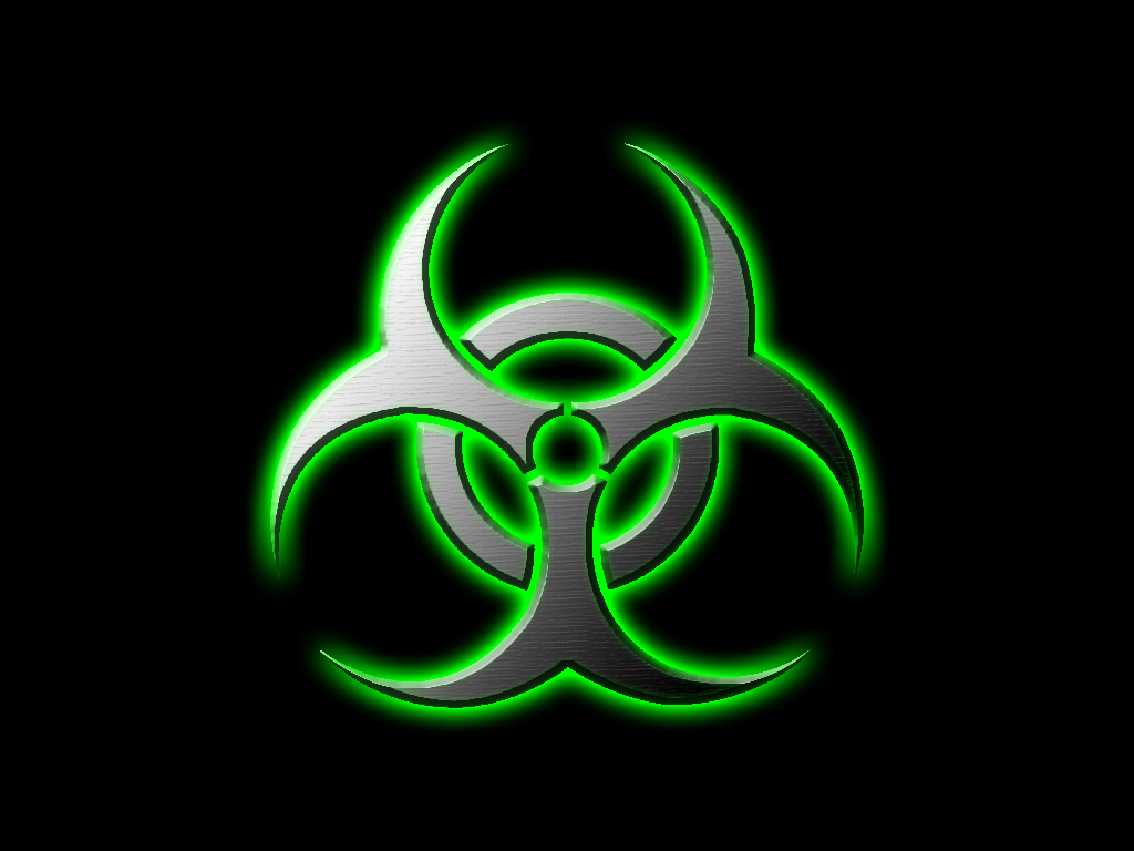 Green Biohazard by SpaceBoy2000 1024x768
