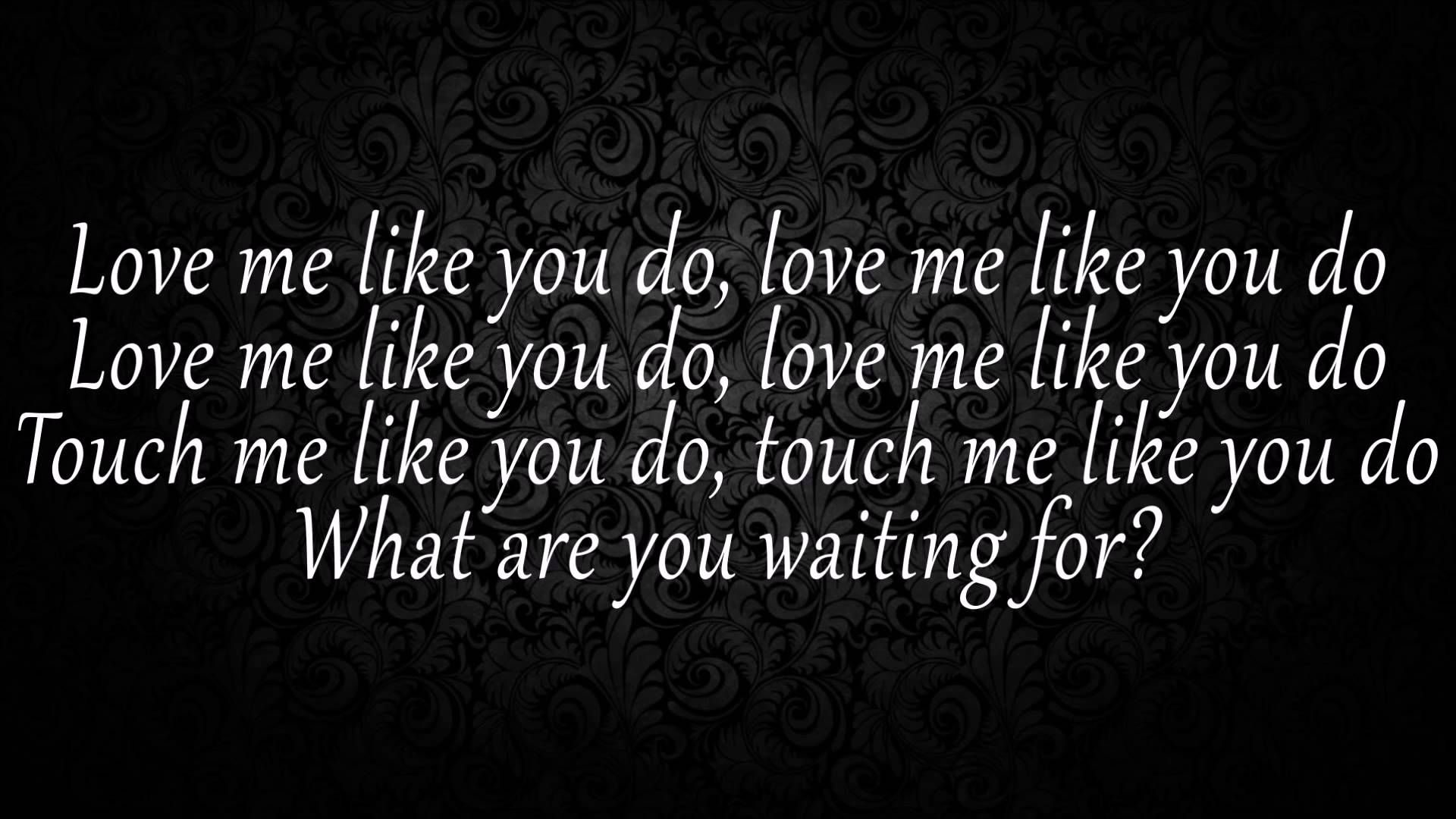 Ellie Goulding Love Me Like You Do Lyrics Testo Hd