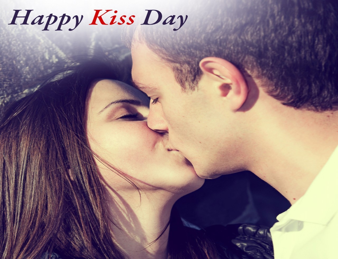 Happy Kiss Day Wallpaper Image Sms Wishes