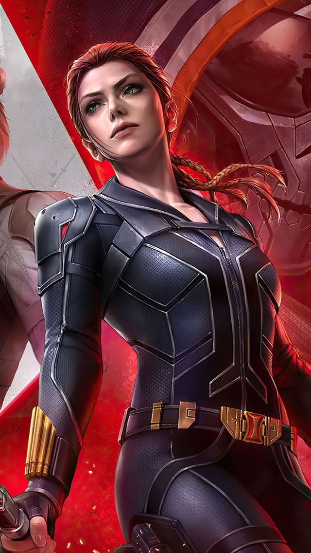 The Marvel Future Fight Black Widow Team 4k