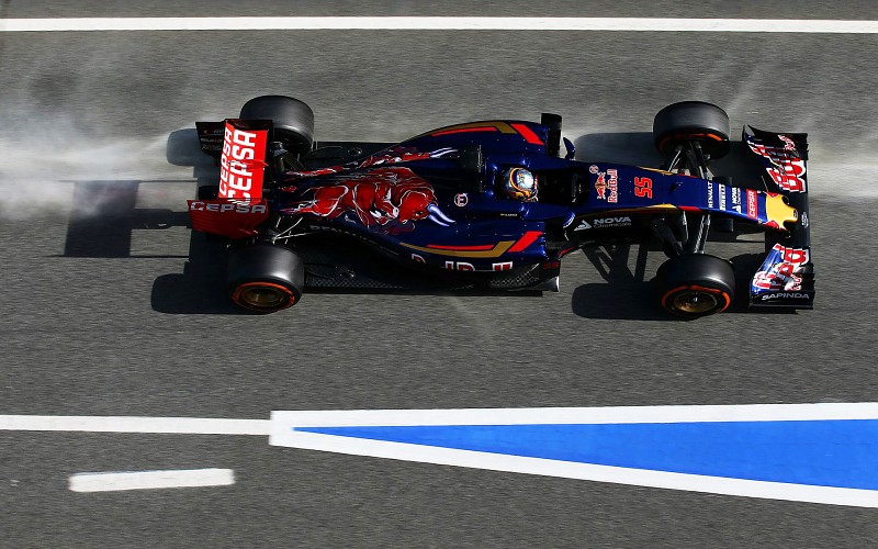 Carlos Sainz F1 Scuderia Toro Rosso Str10 Wallpaper
