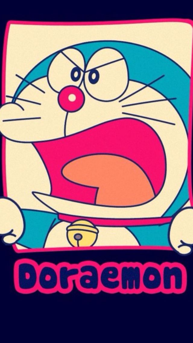 iPhone Angry Doraemon Wallpaper