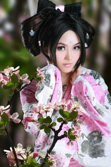 Sexy Hot Japanese Cute Girl Kimono Woman Beautiful Wallpaper