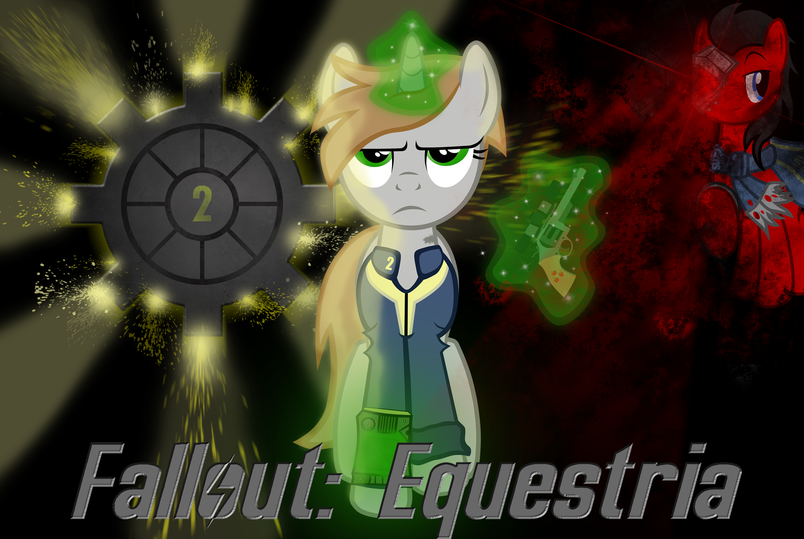 Fallout Equestria Sacrifice Wallpaper By Wingdune41 Fan Art