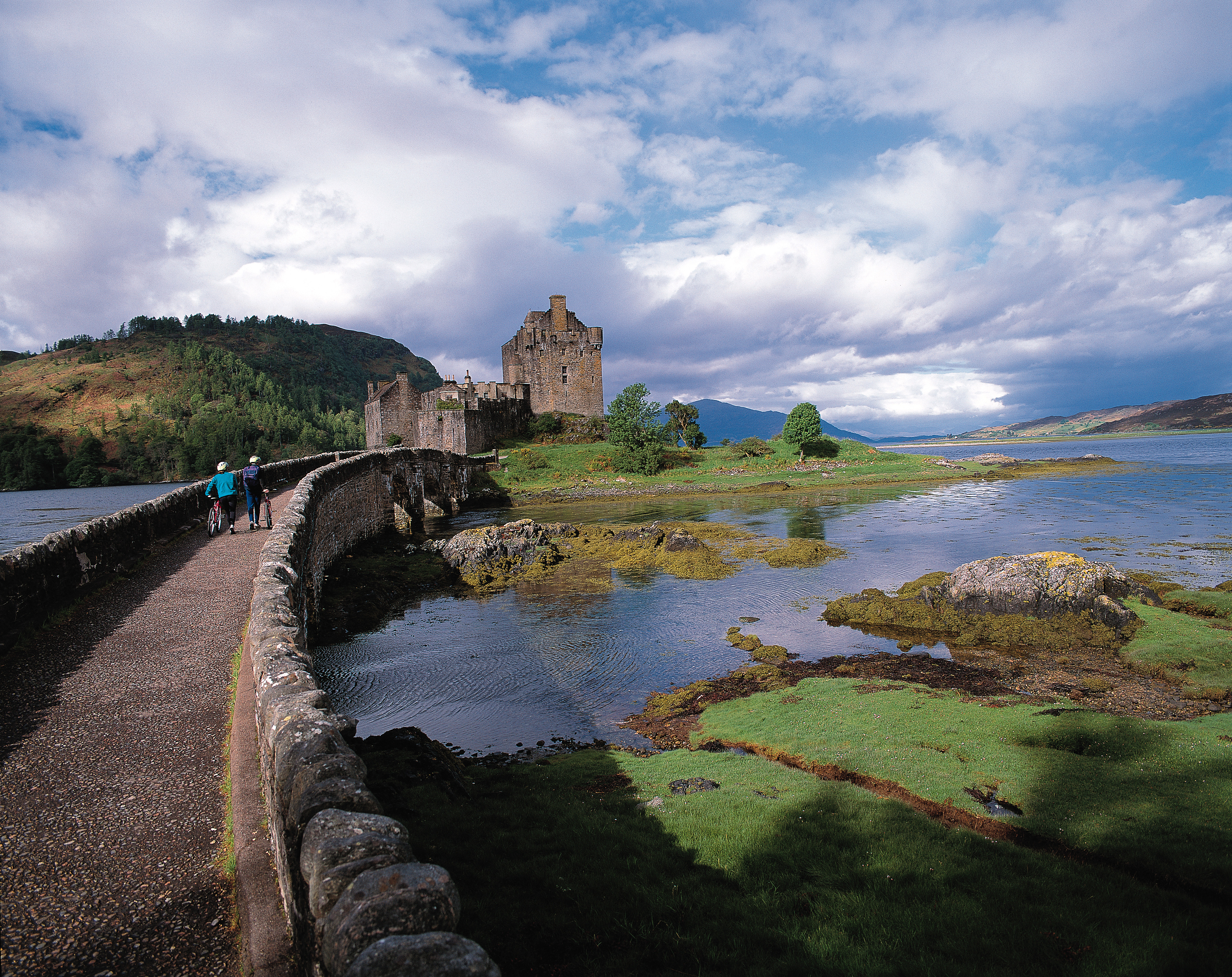 Castle In The Highlands Of Scotland For Your Desktop Wallpaper