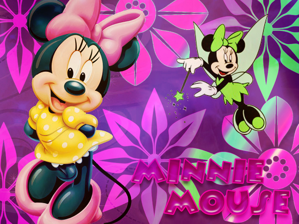 gak ngiro rame Minnie Mouse Wallpaper Cartoon