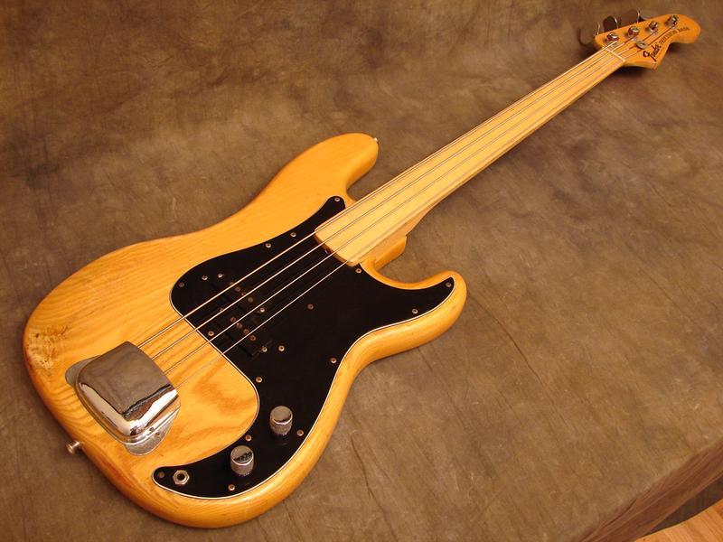 Photos of Vintage fender bass guitars jazz bass and precision