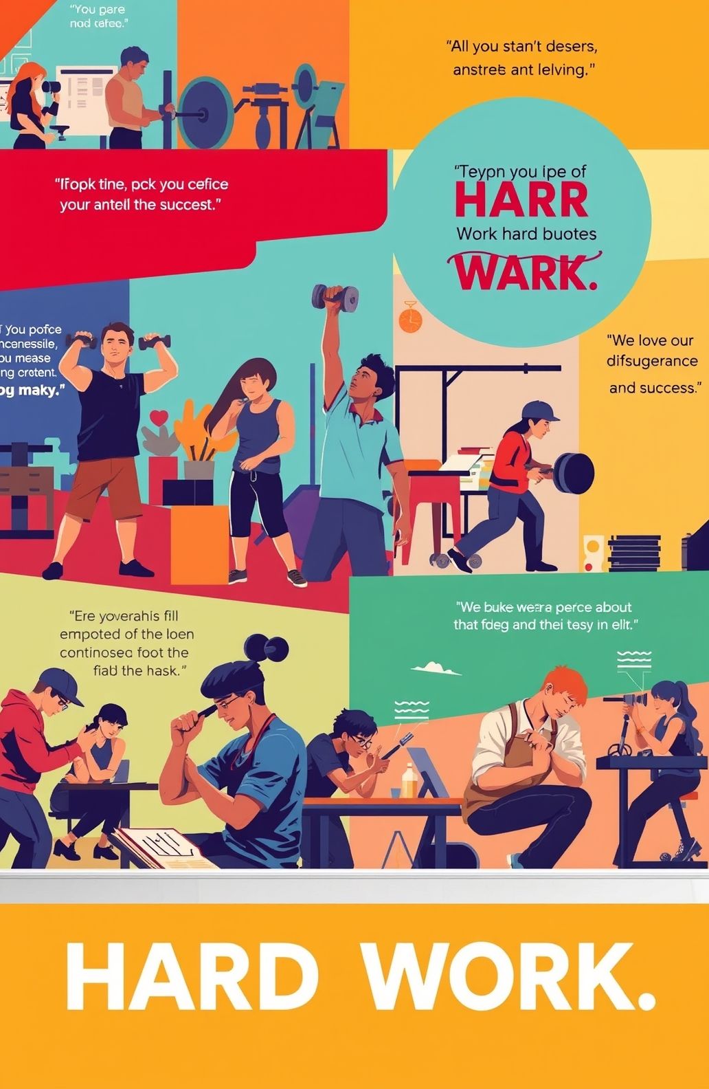 Hard Work Wallpaper
