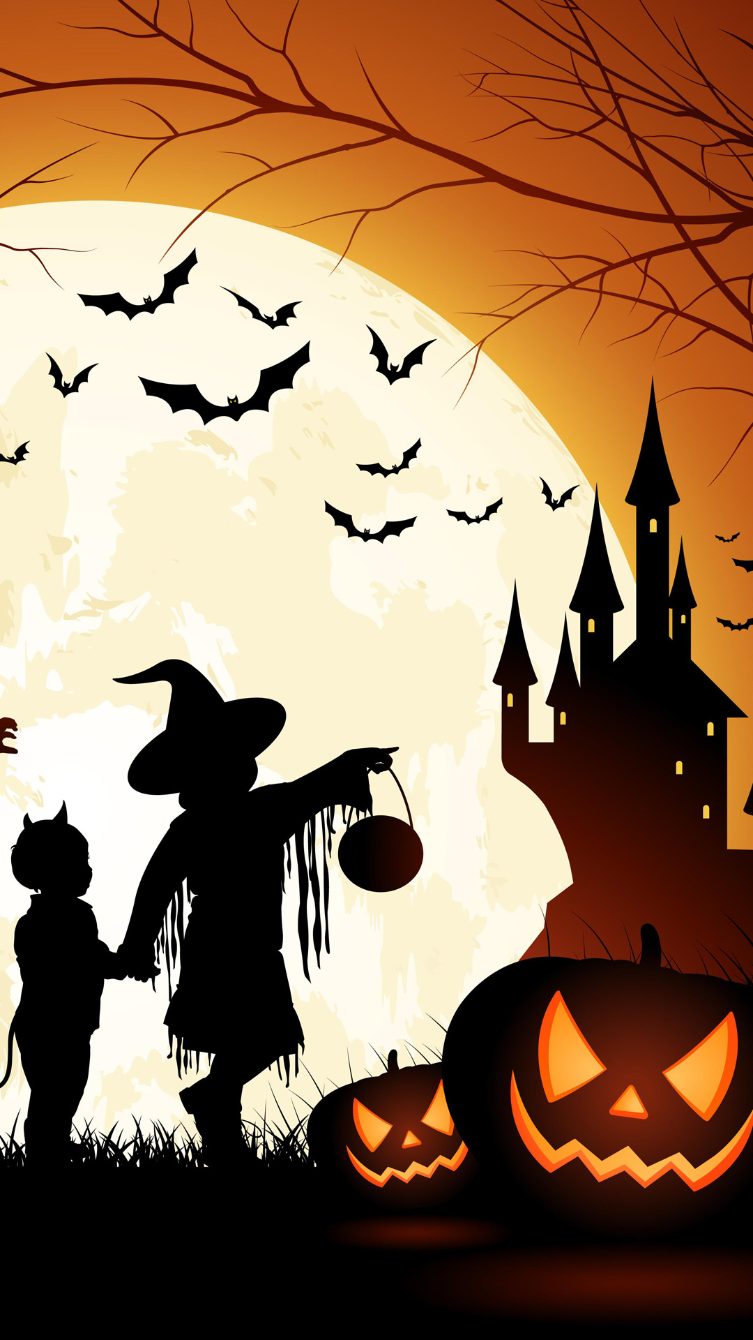 Halloween Strange iPhone Plus Wallpaper