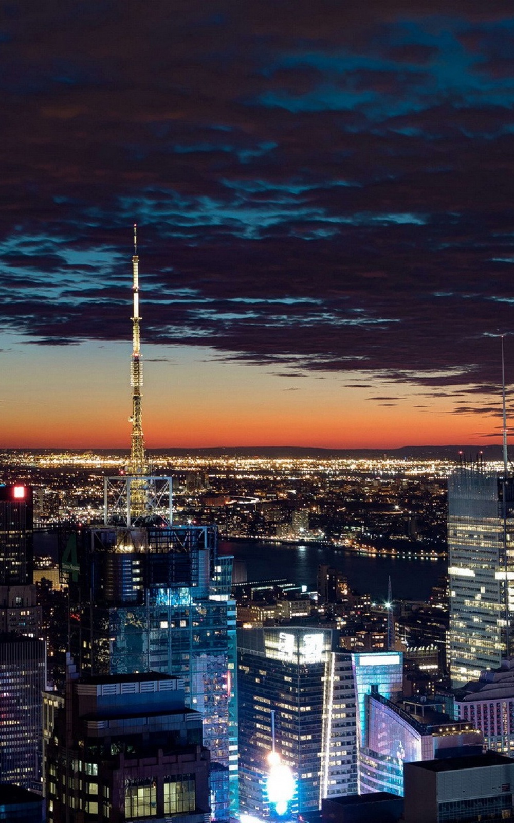 Share Dark Night City Skyline iPhone Plus HD Wallpaper On