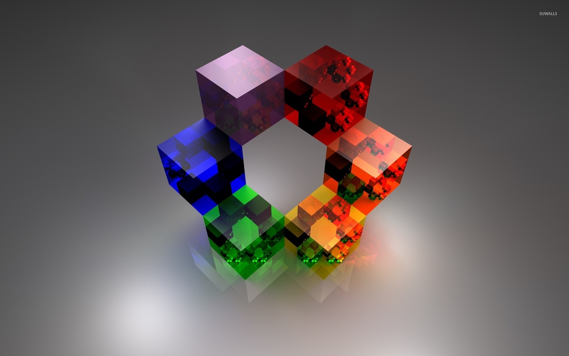 Cubes Wallpaper 3d