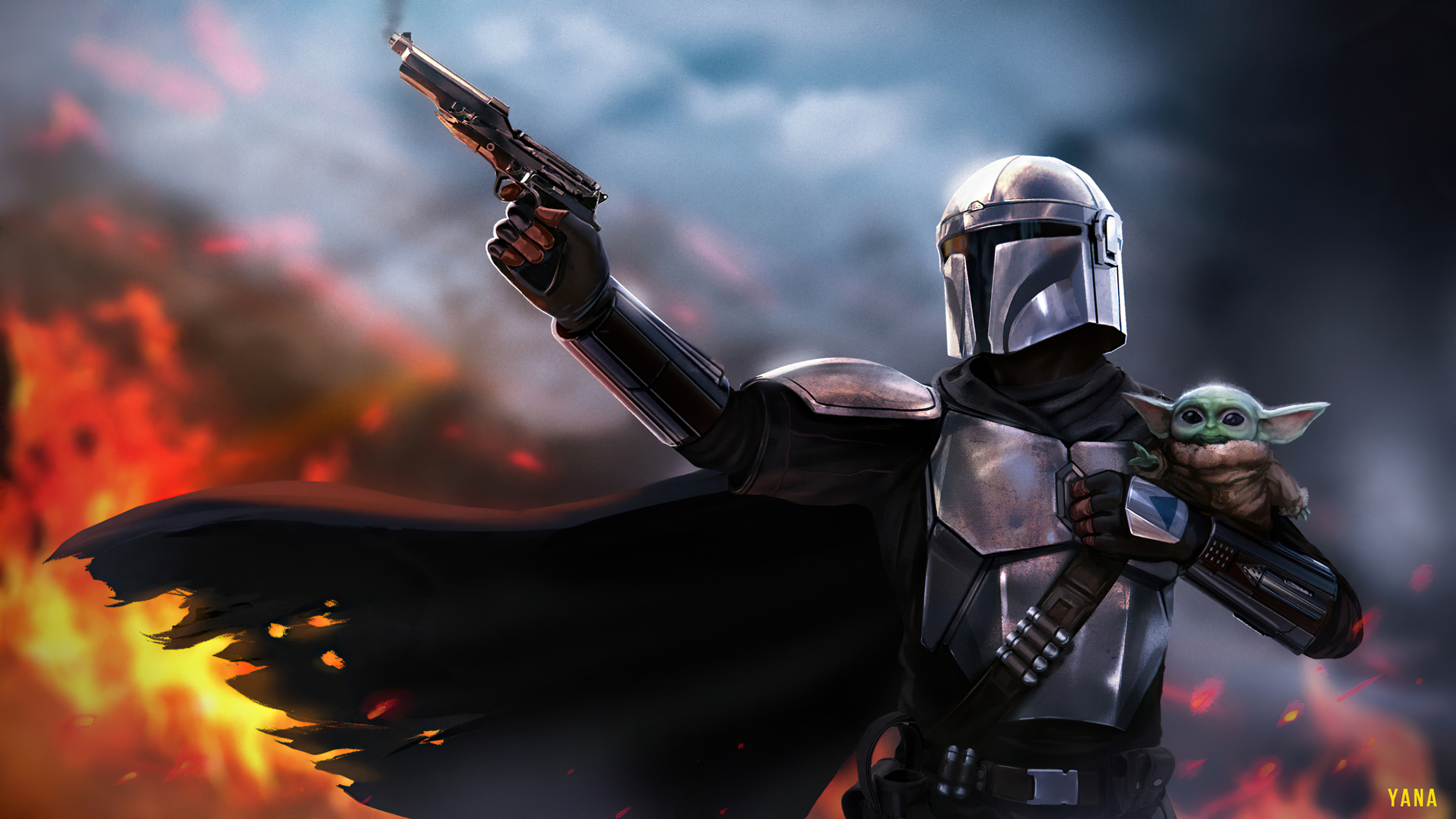 The Mandalorian Tv 4k Wallpaper HD Shows