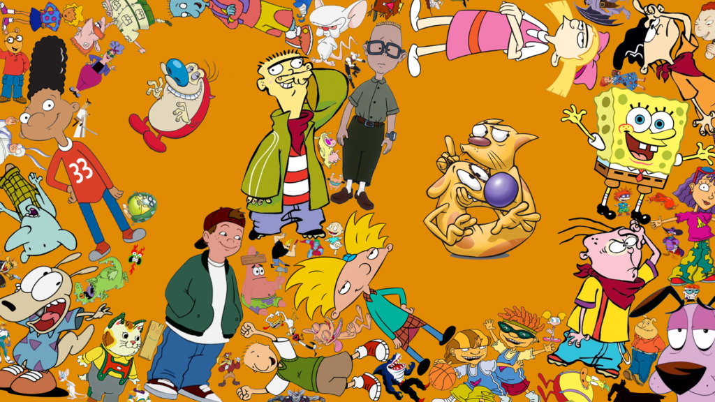 Top Nickelodeon Characters Wallpaper HD Book