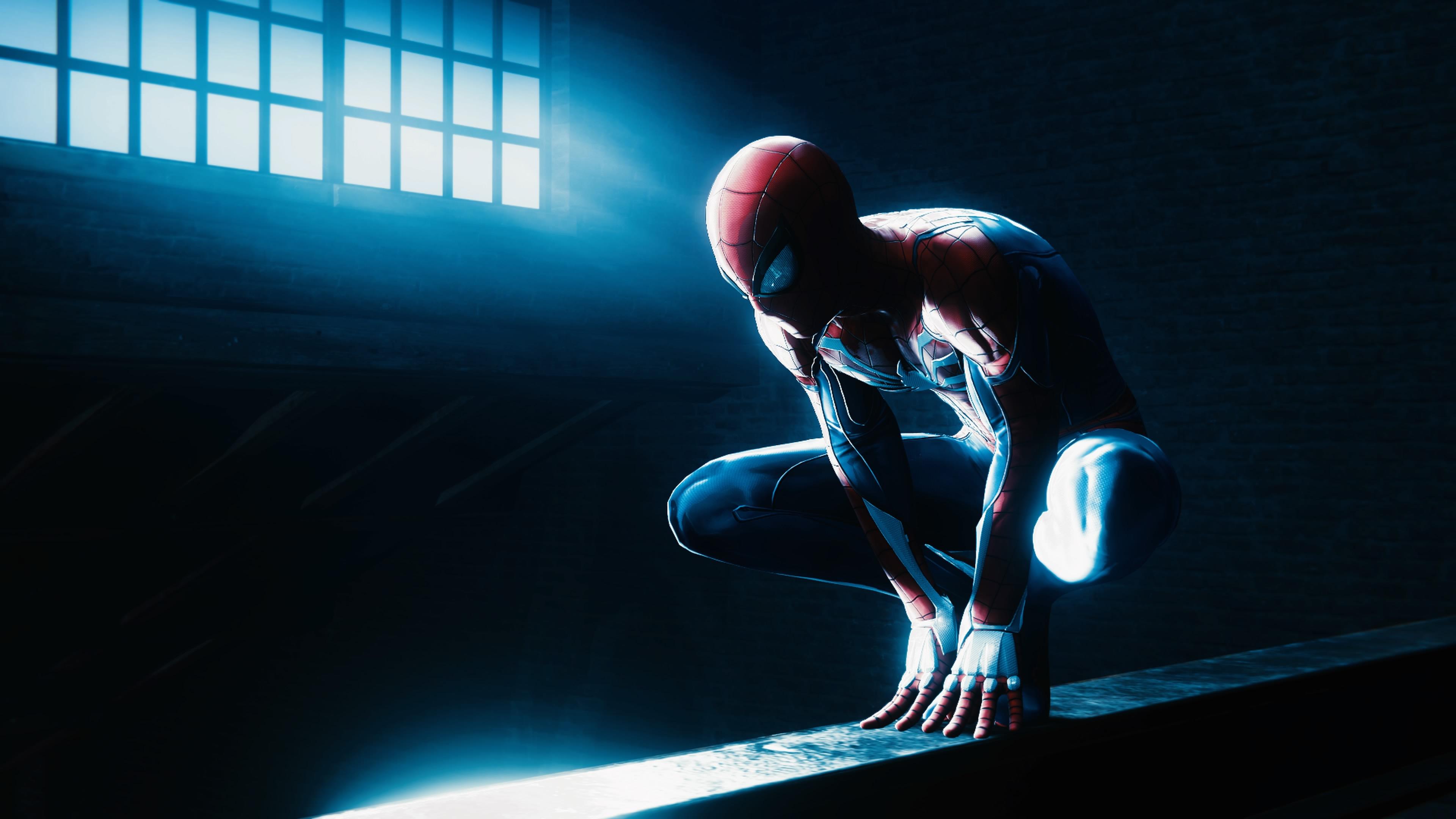 Spider Man Advanced Suit 4k 8k HD Marvel Wallpaper