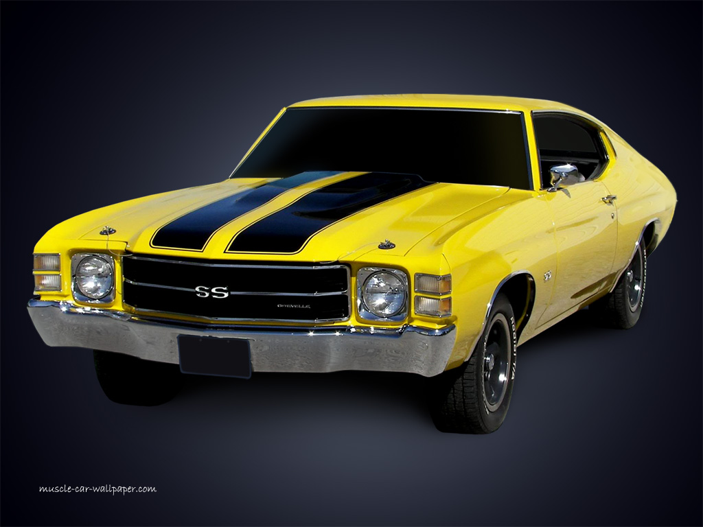 Chevelle Ss Yellow Sport Coupe Left Front