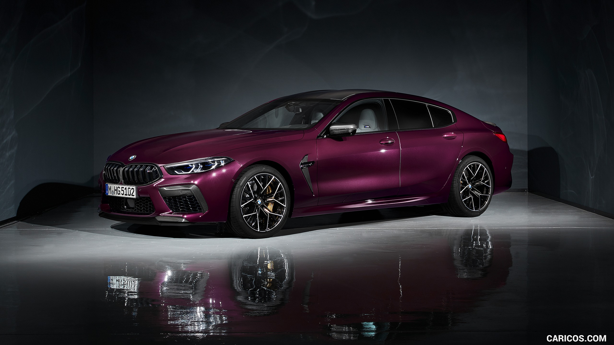  BMW M8 Gran Coupe Competition Front Three Quarter HD
