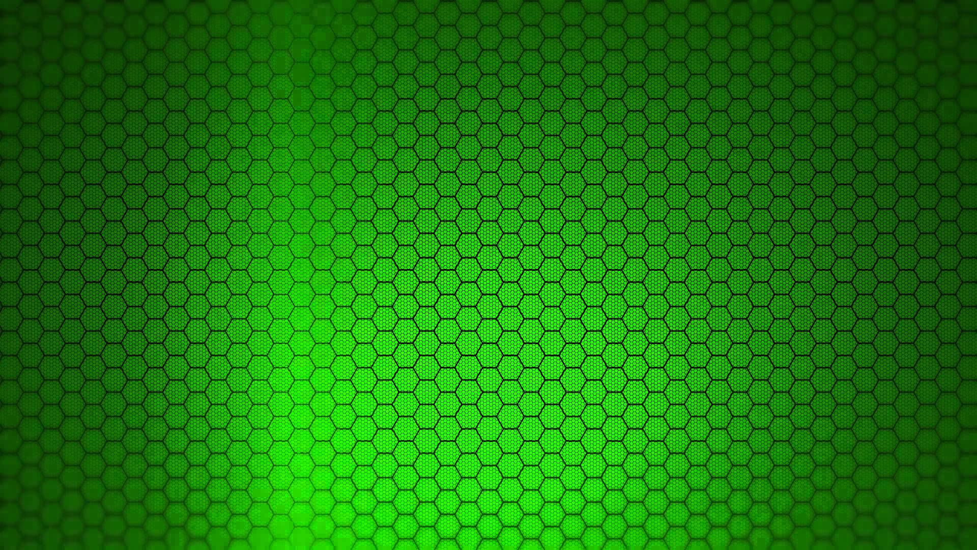 Hexagon Background Green Screen Animation