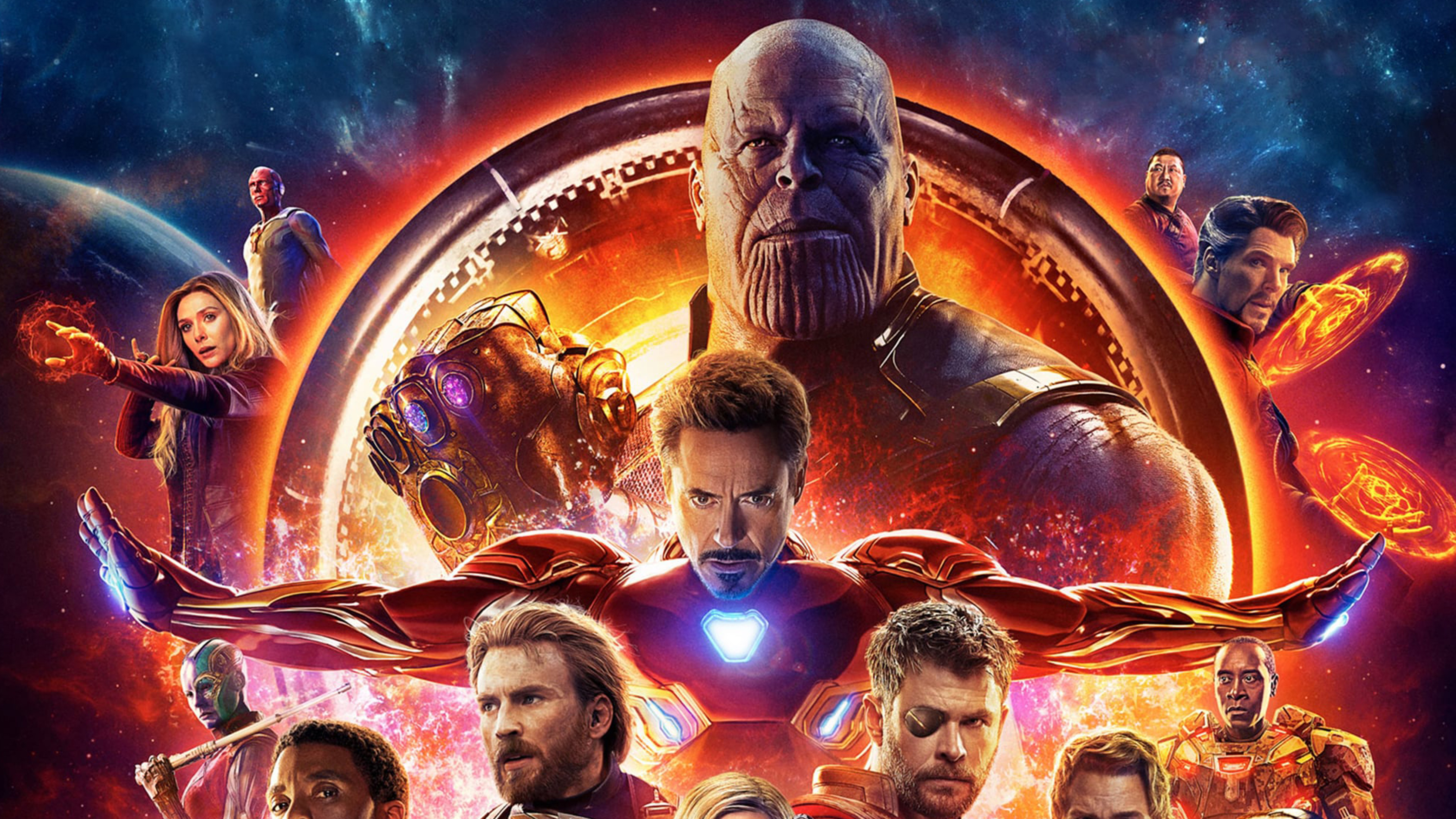 Avengers Infinity War 4k Poster Wallpaper HD Movies